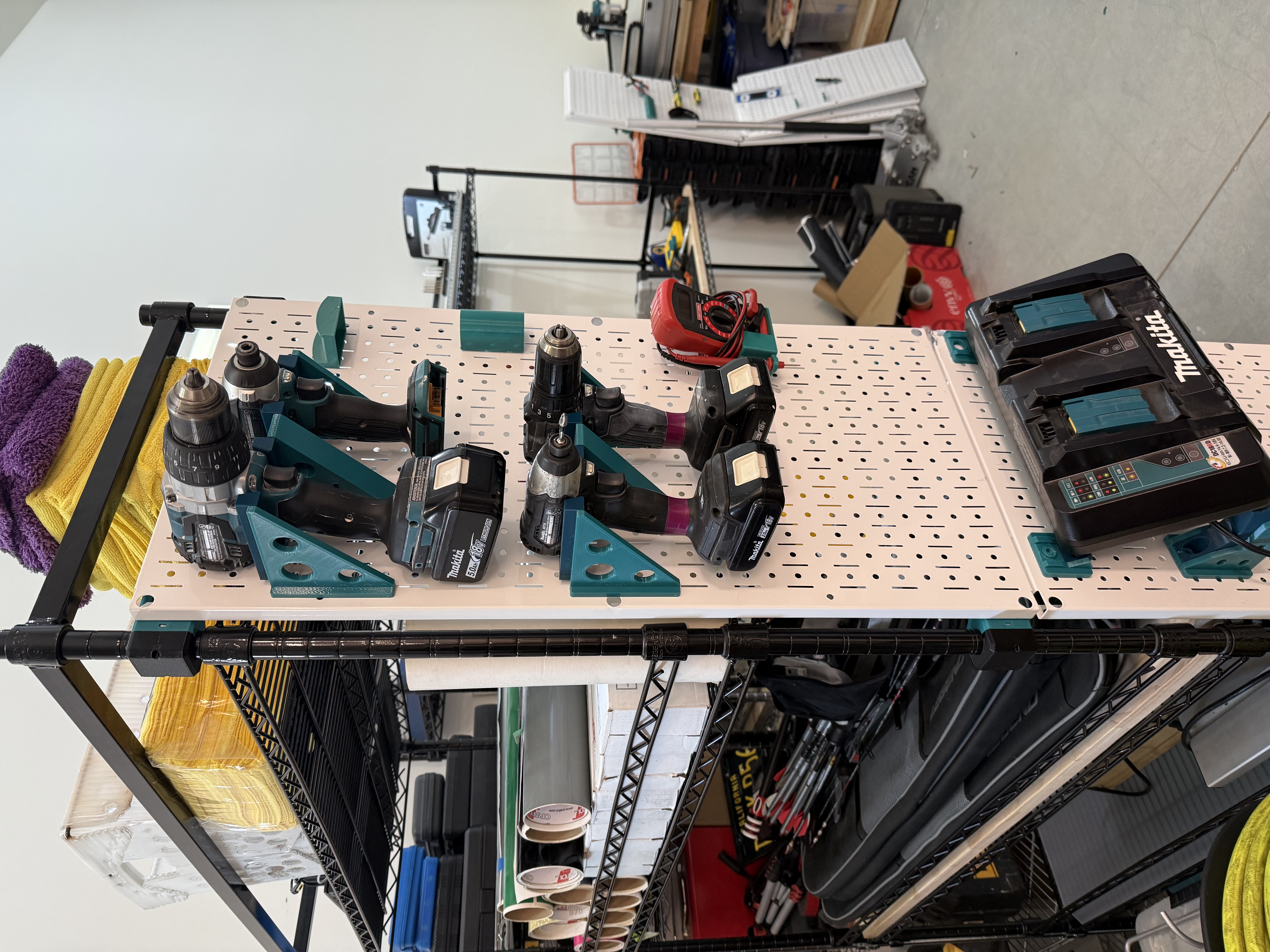 Wall Control Mounts For wire shelving system