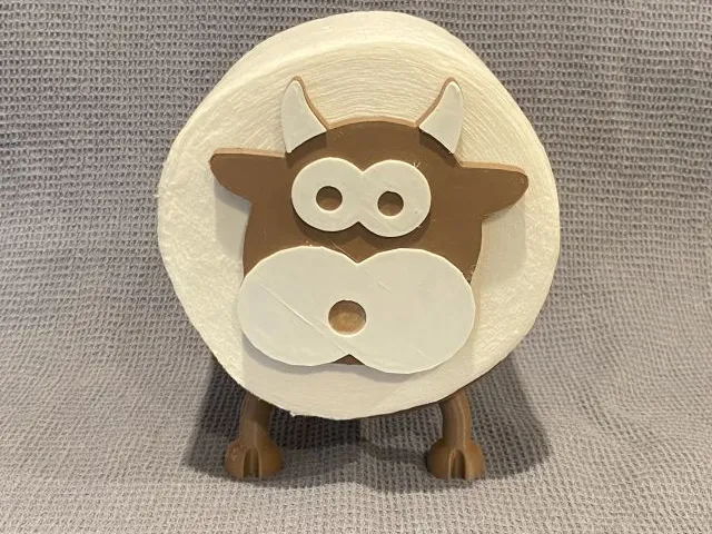 Cow Toilet Paper Holder