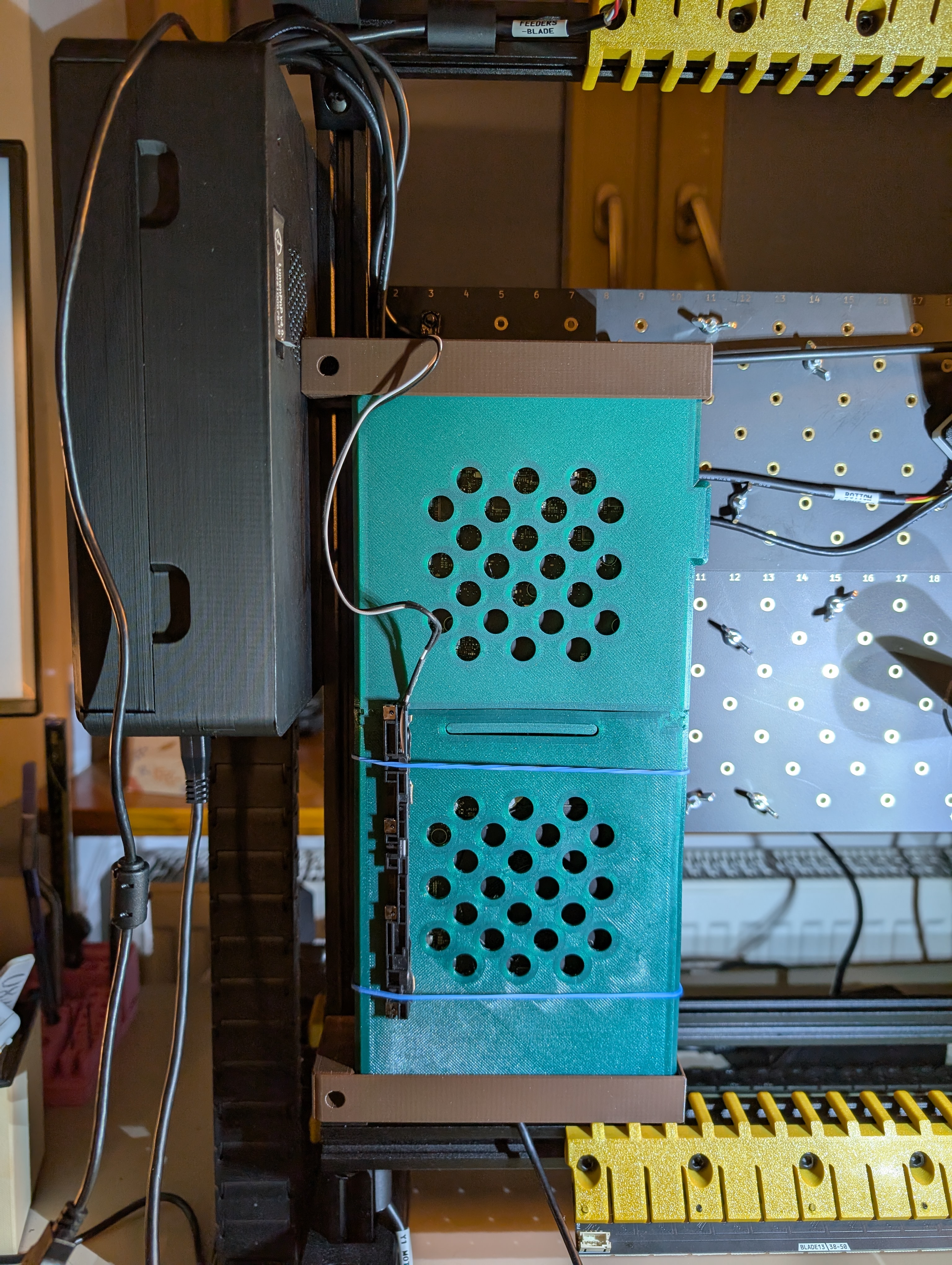 Framework printable case mount for LumenPnP