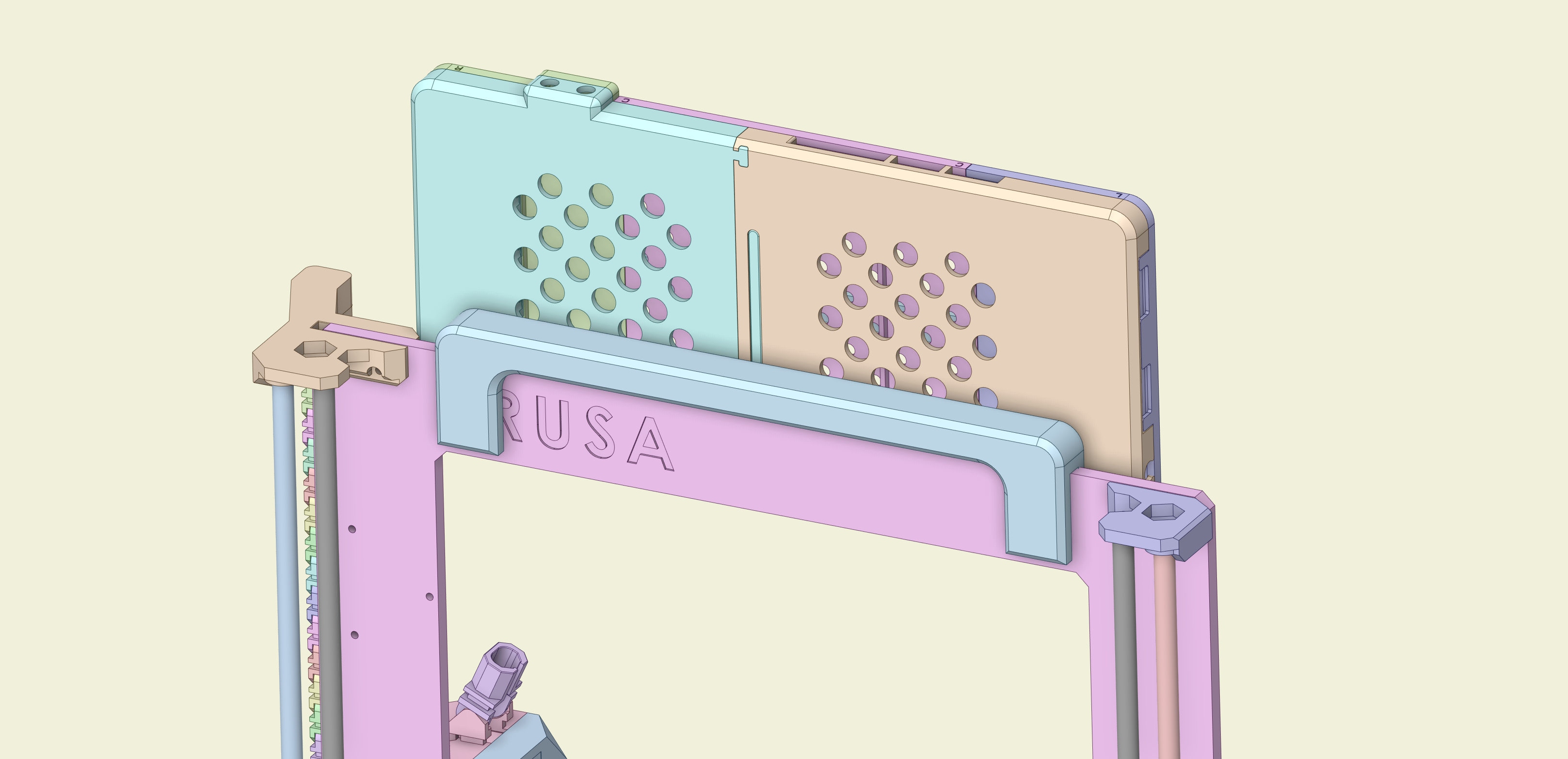 Framework Mainboard Holder for Prusa Printers