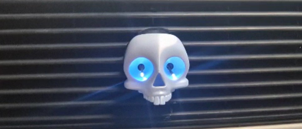 VW Emblem Skull