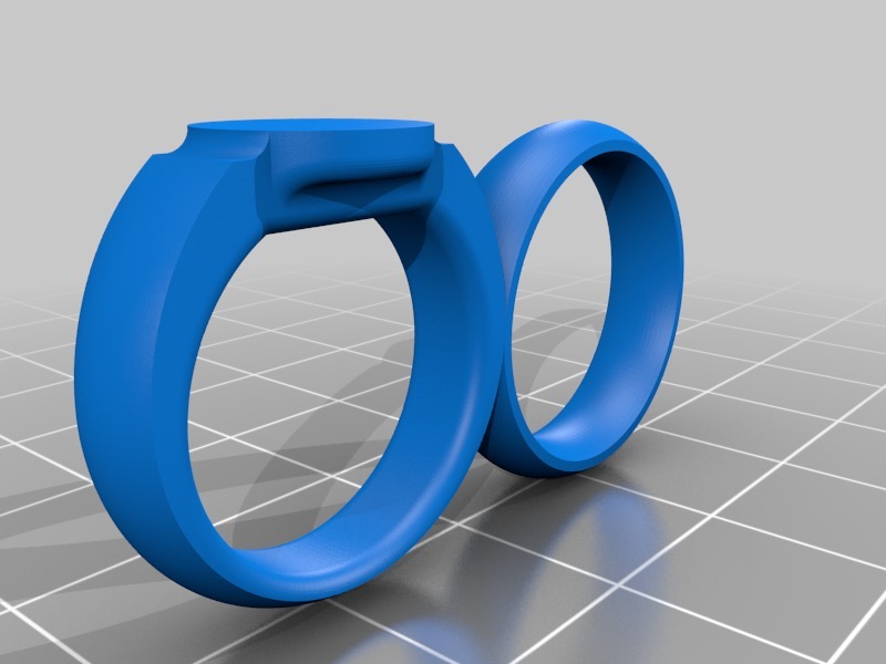 Miniatura 4 do modelo 3D Giant Diamond Ring