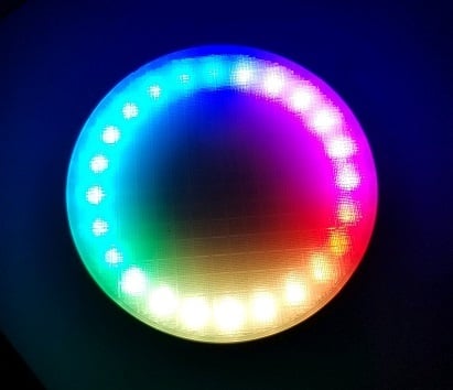 RGB Drink Coaster using micro:bit and Kitronik ZIP Halo