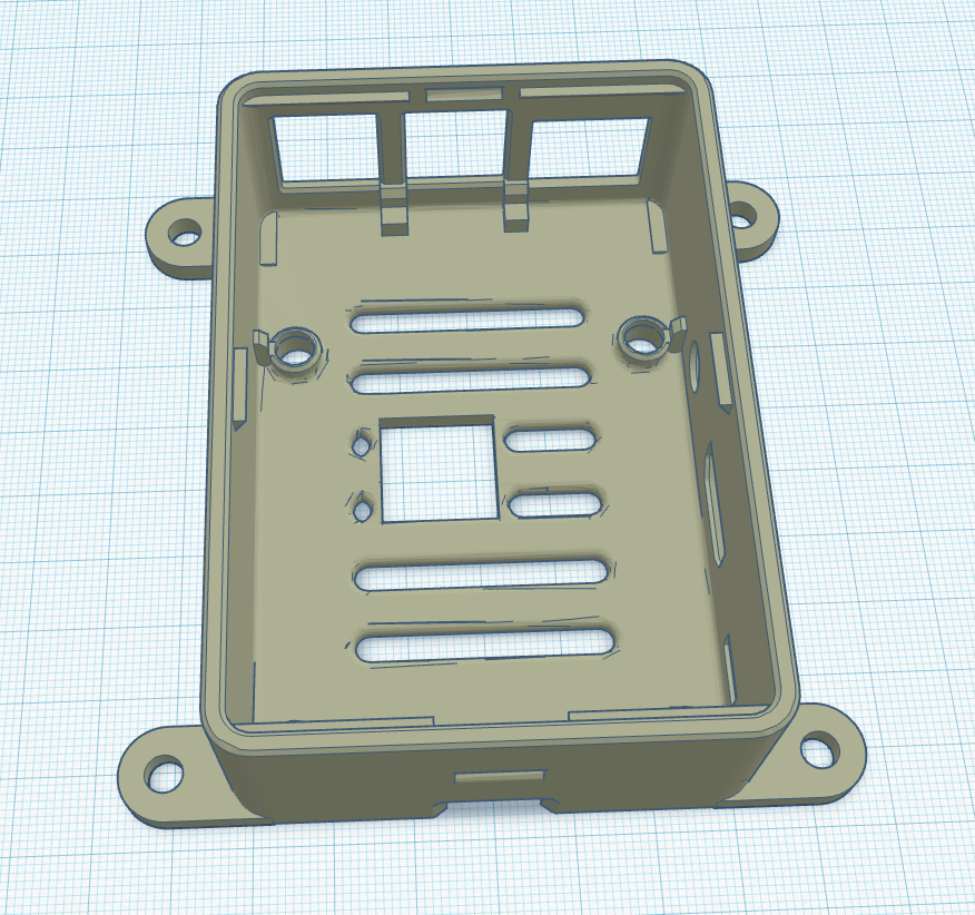 Screw mount Raspberry Pi 3 B+ Case