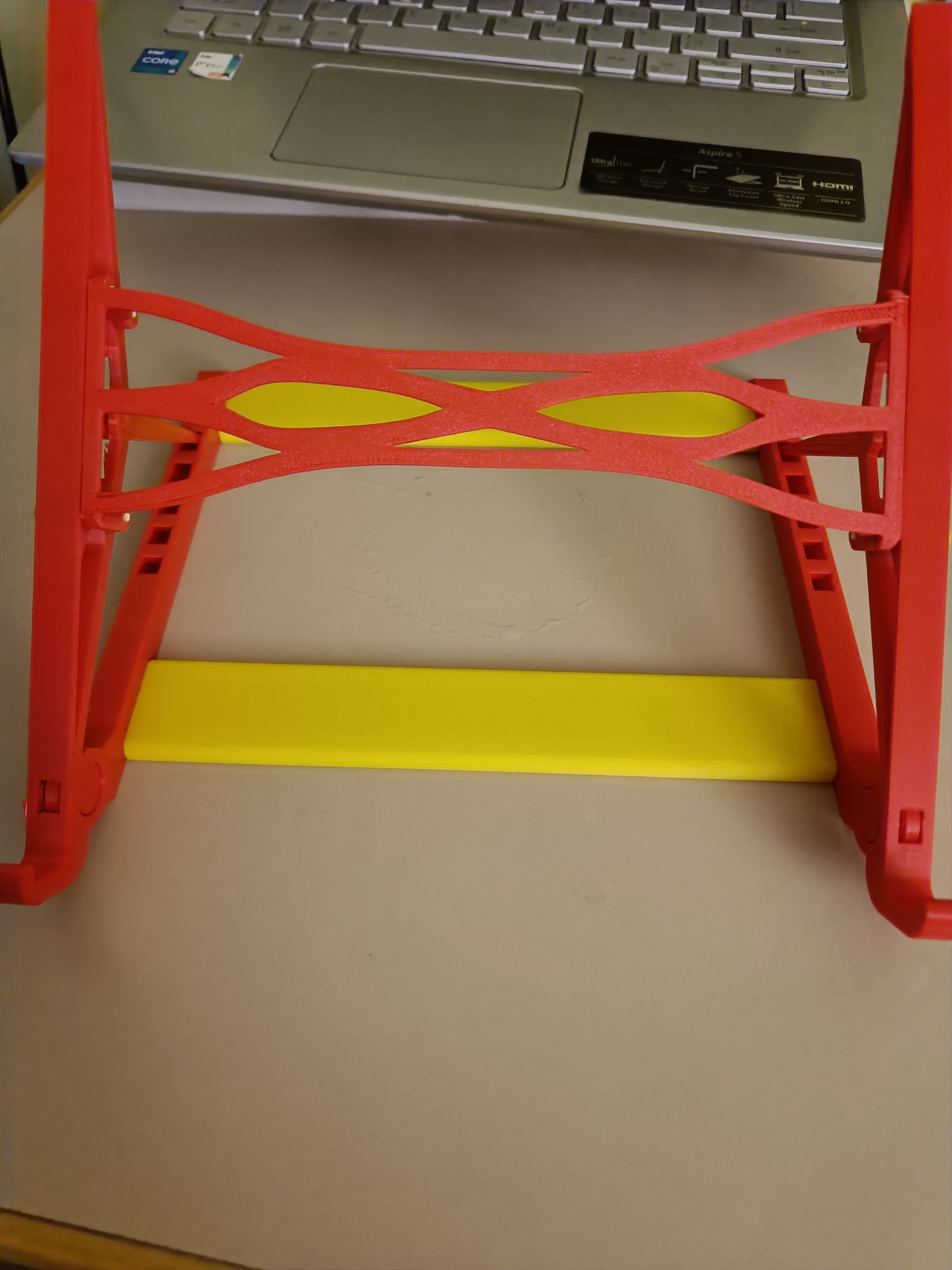 bottem laptop stand connecting bar