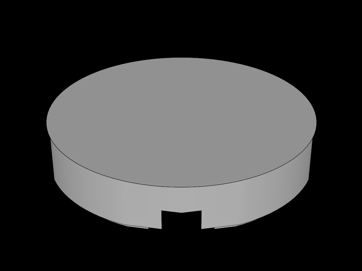 Lego Compatible (14769.dat) Tile  2 x  2 Round with Round Underside Stud