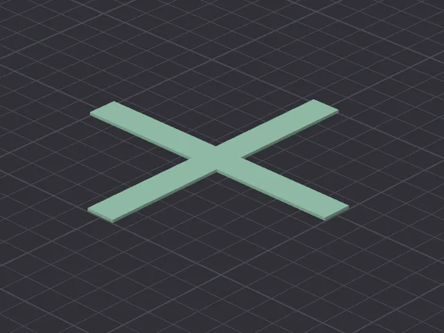 X model for first layer testing