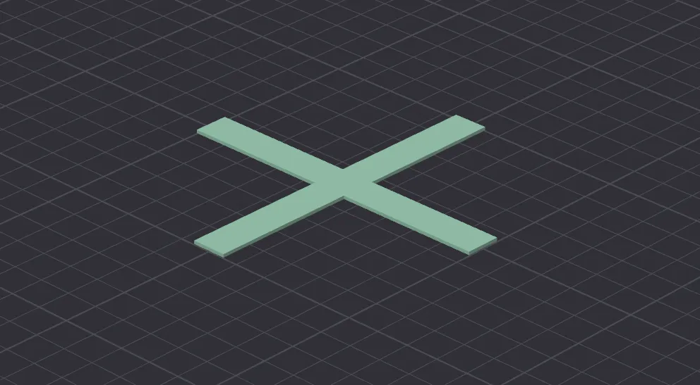 X model for first layer testing by Claus Ilkjaer | Download free STL ...