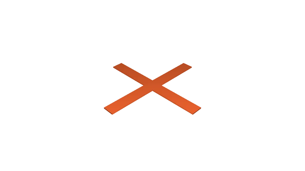 X model for first layer testing by Claus Ilkjaer | Download free STL ...