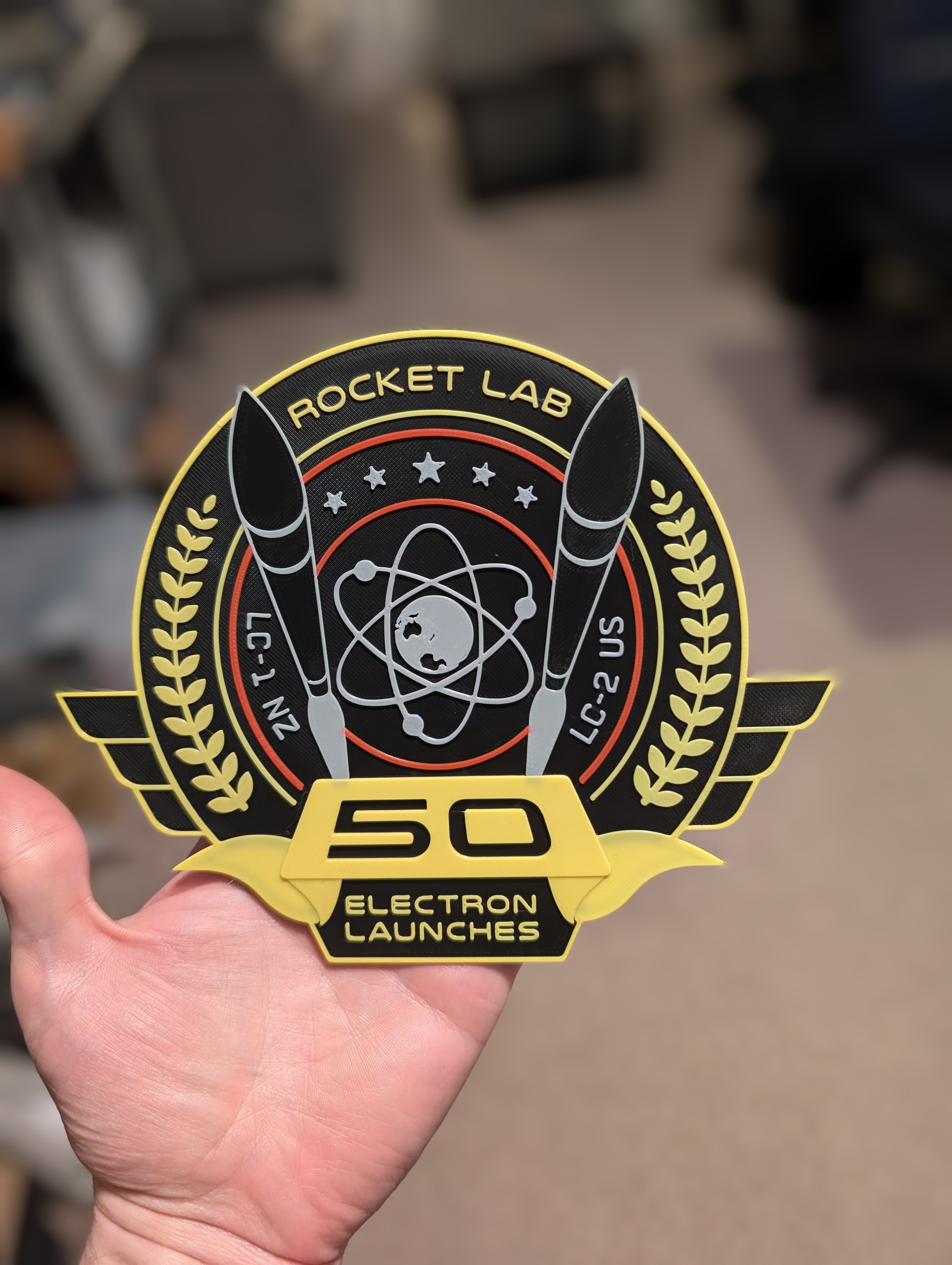 RKLB - Rocket Lab's 50th Electron Launch Patch