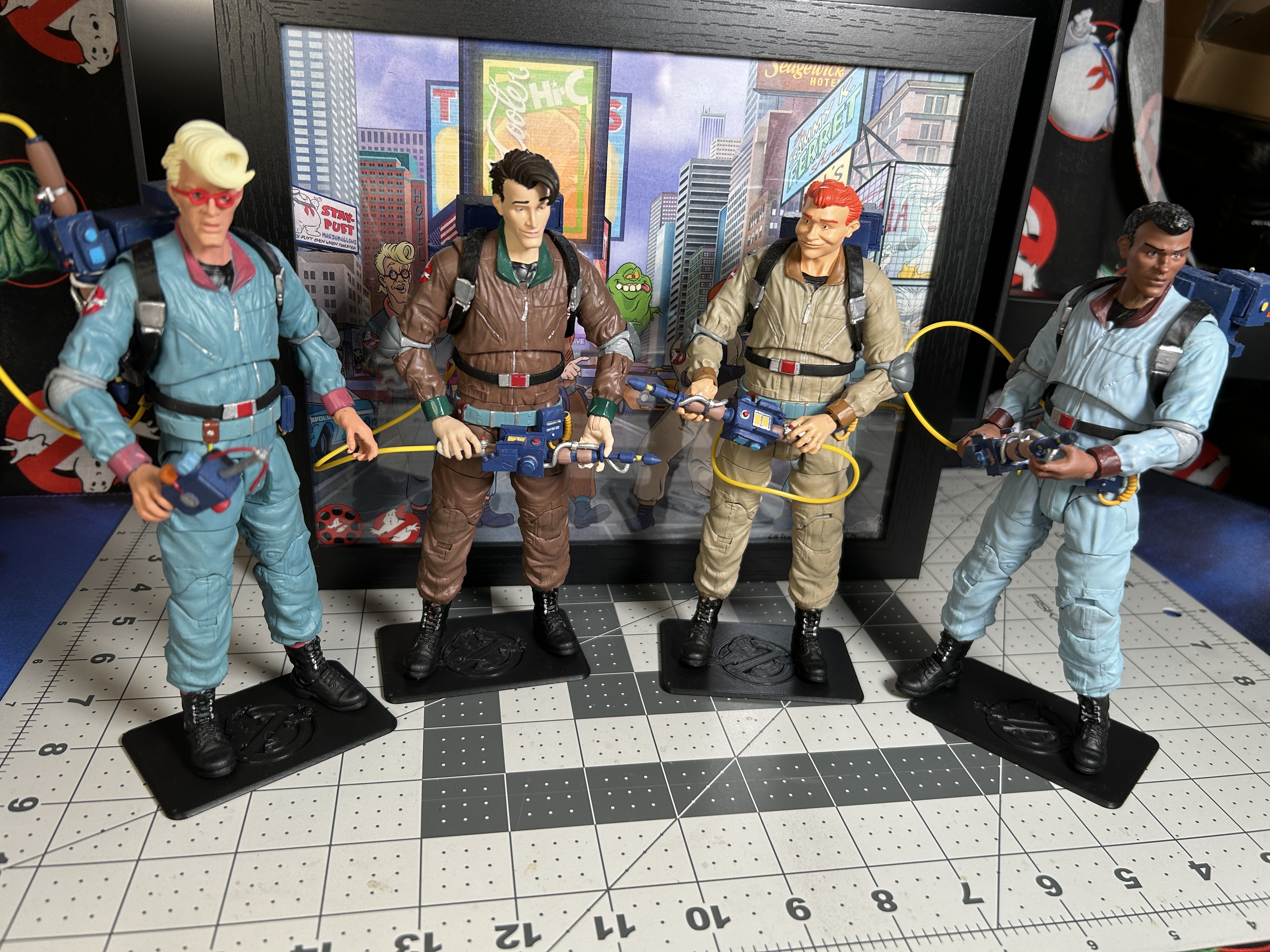 Ghostbusters Action Figure Stands