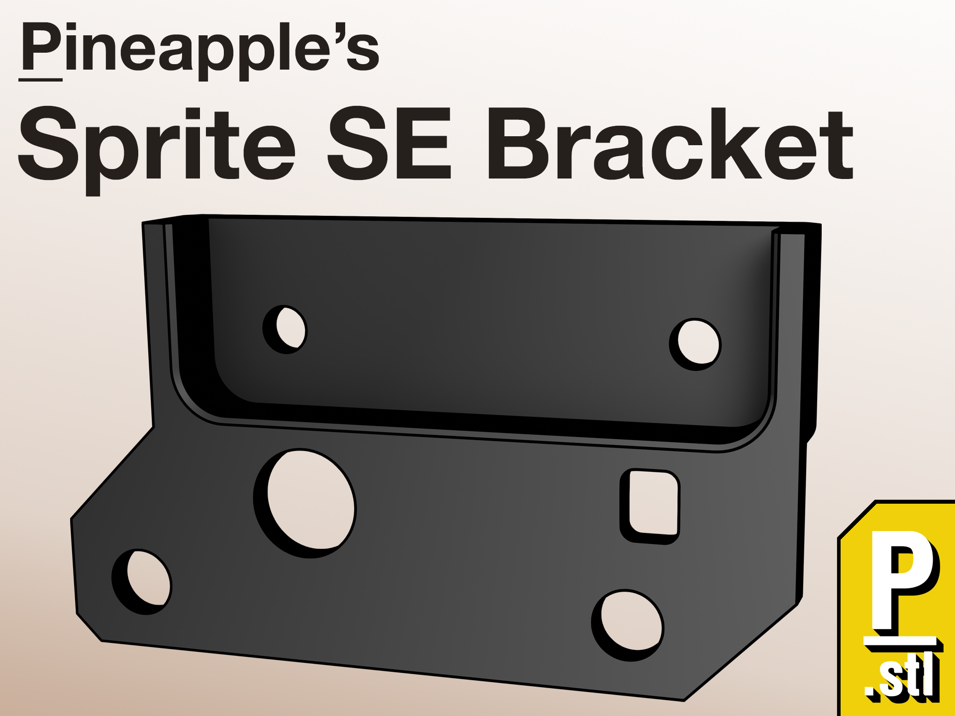 Sprite SE Bracket (Ender-3 V2 NEO)