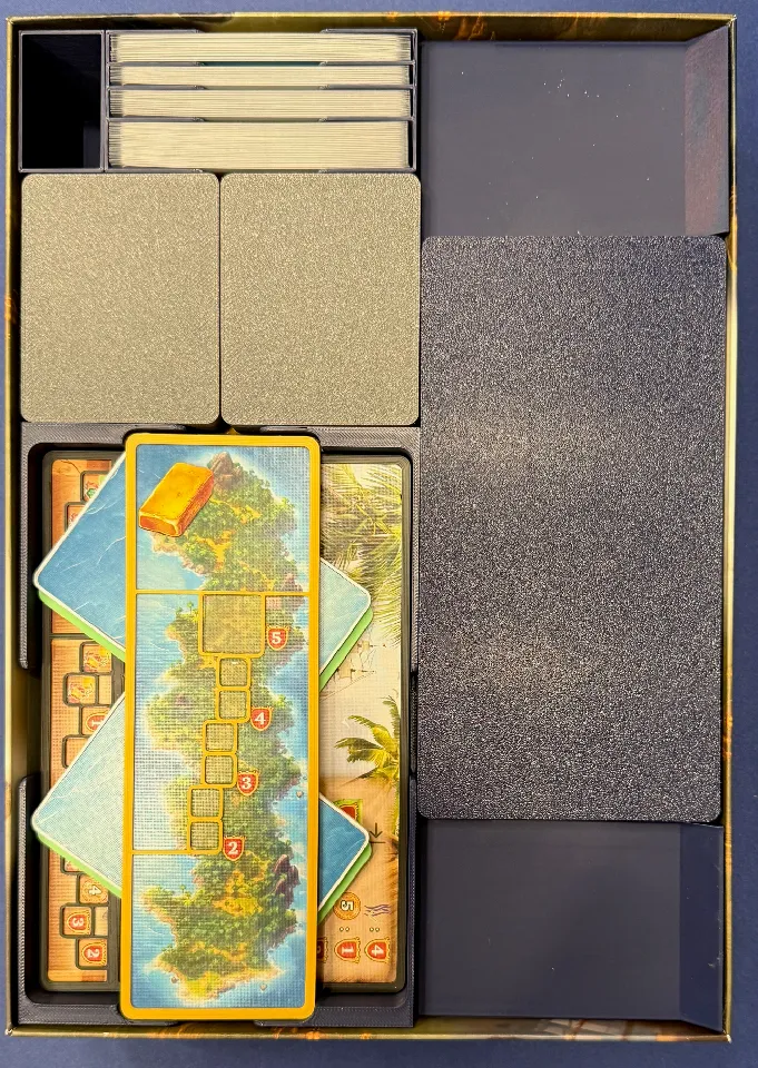 Pirates of Maracaibo insert (supports sleeves) by Mscottie | Download free  STL model | Printables.com