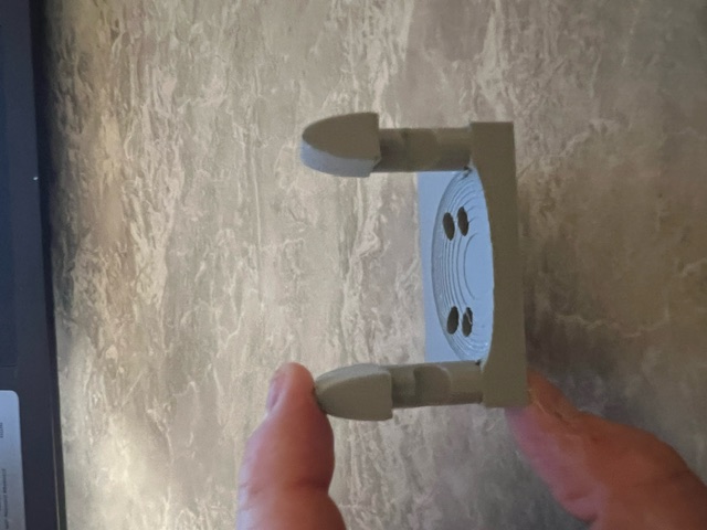 Miniatura 3 do modelo 3D small dagger wall mount