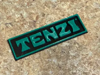 Tenzi Organizer Box Nameplate