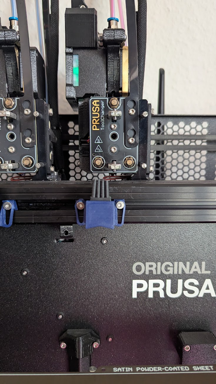 Prusa XL Nozzle Wiper for Action Silicon Brush (La Cucina Silikon-Backpinsel)