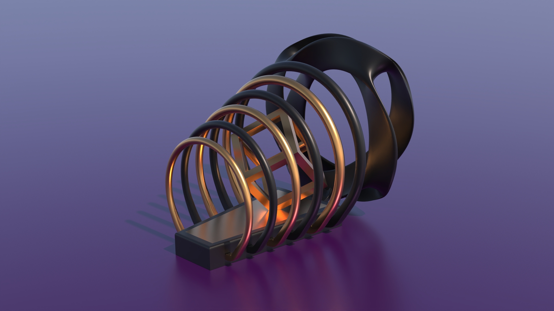 2024 3DPI Awards trophy 5 (Time Tunnel of Success)