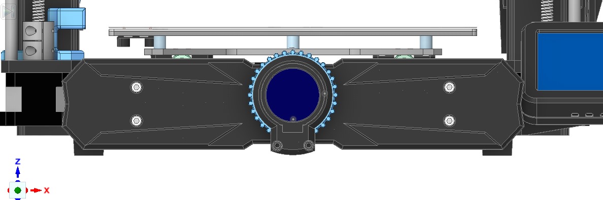 KNOBMI! Sovol SV06 Y belt tensioning system with Knomi