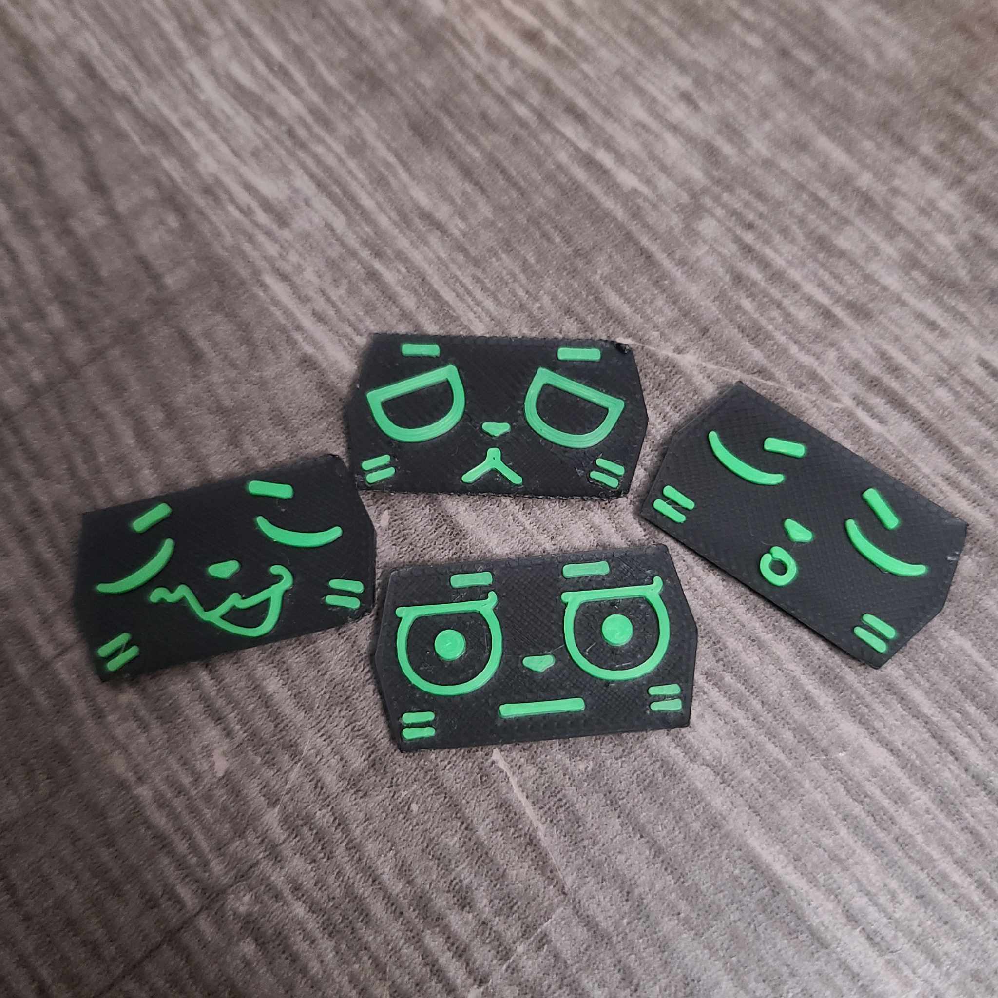 KERFUR DUMMY 13 FACE PLATES PACK 2