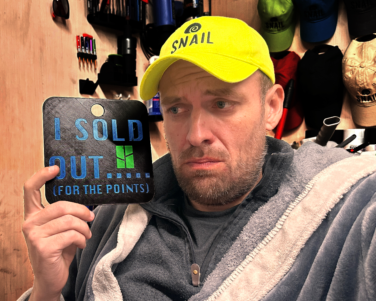 I SOLD OUT... for the points.
