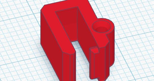 Filament clip for mini spool by AngelRa | Download free STL model ...