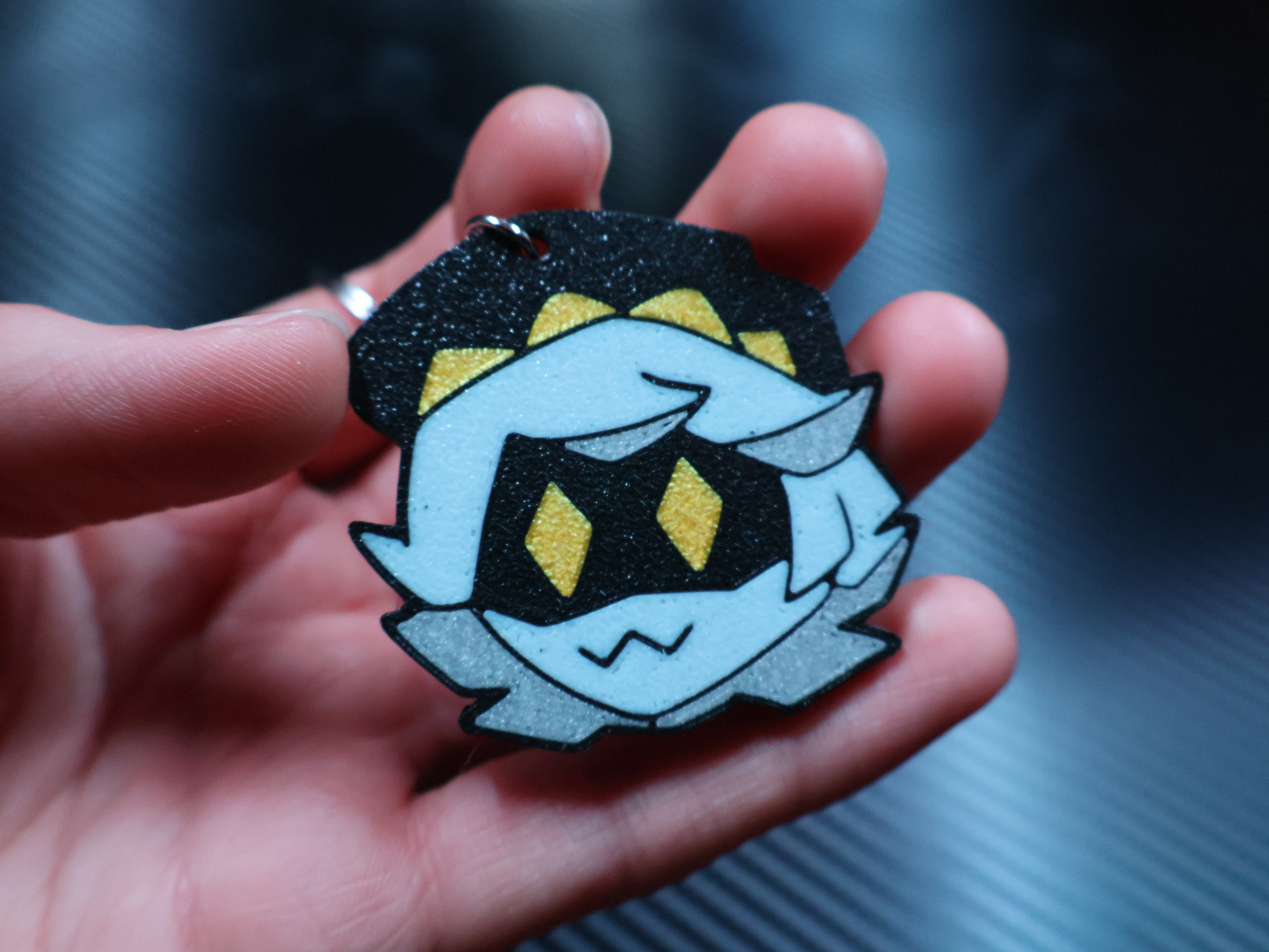 N Keychain Murder Drones Glitch pin — thumbnail 6