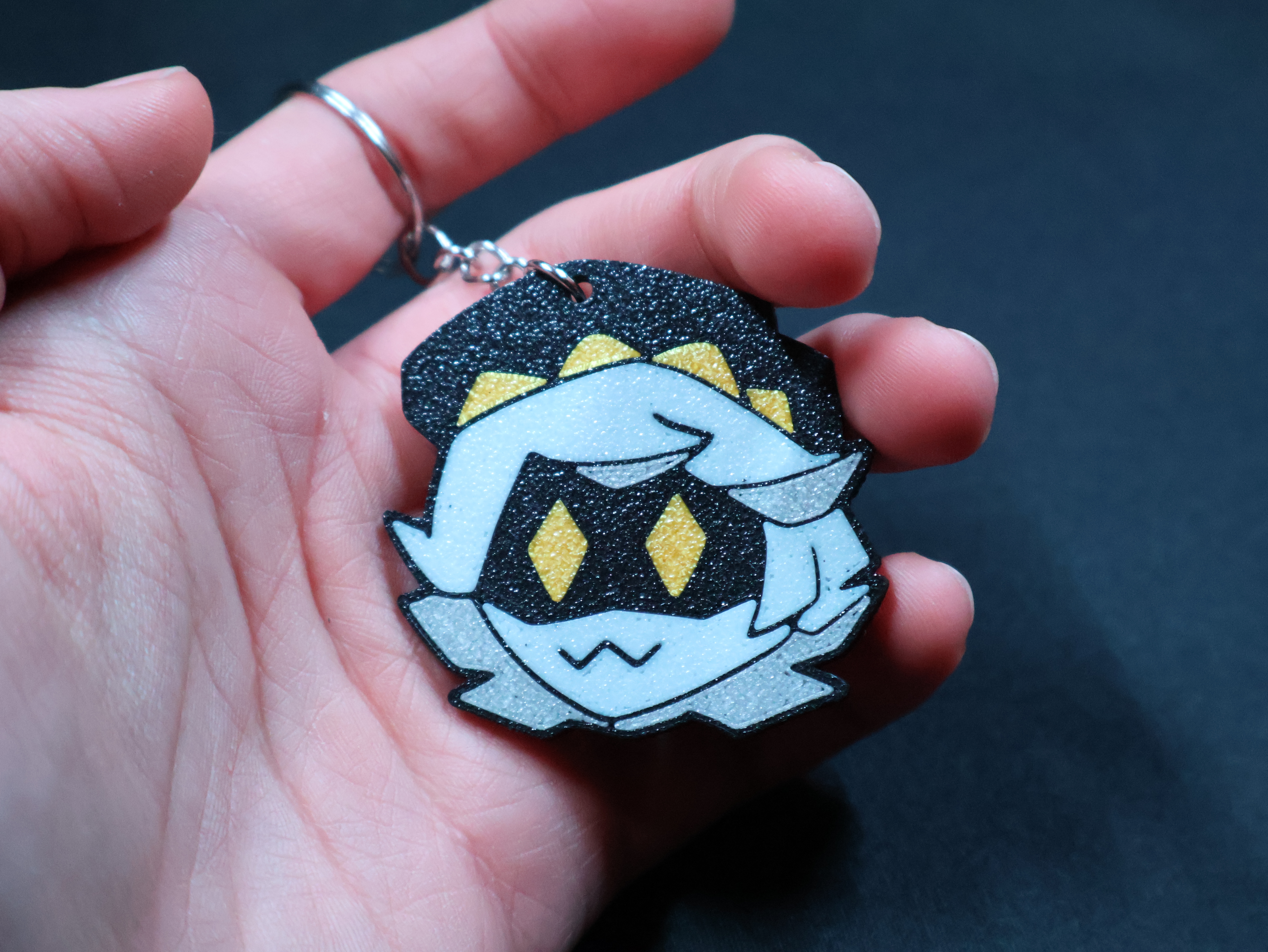 N Keychain Murder Drones Glitch pin — thumbnail 5