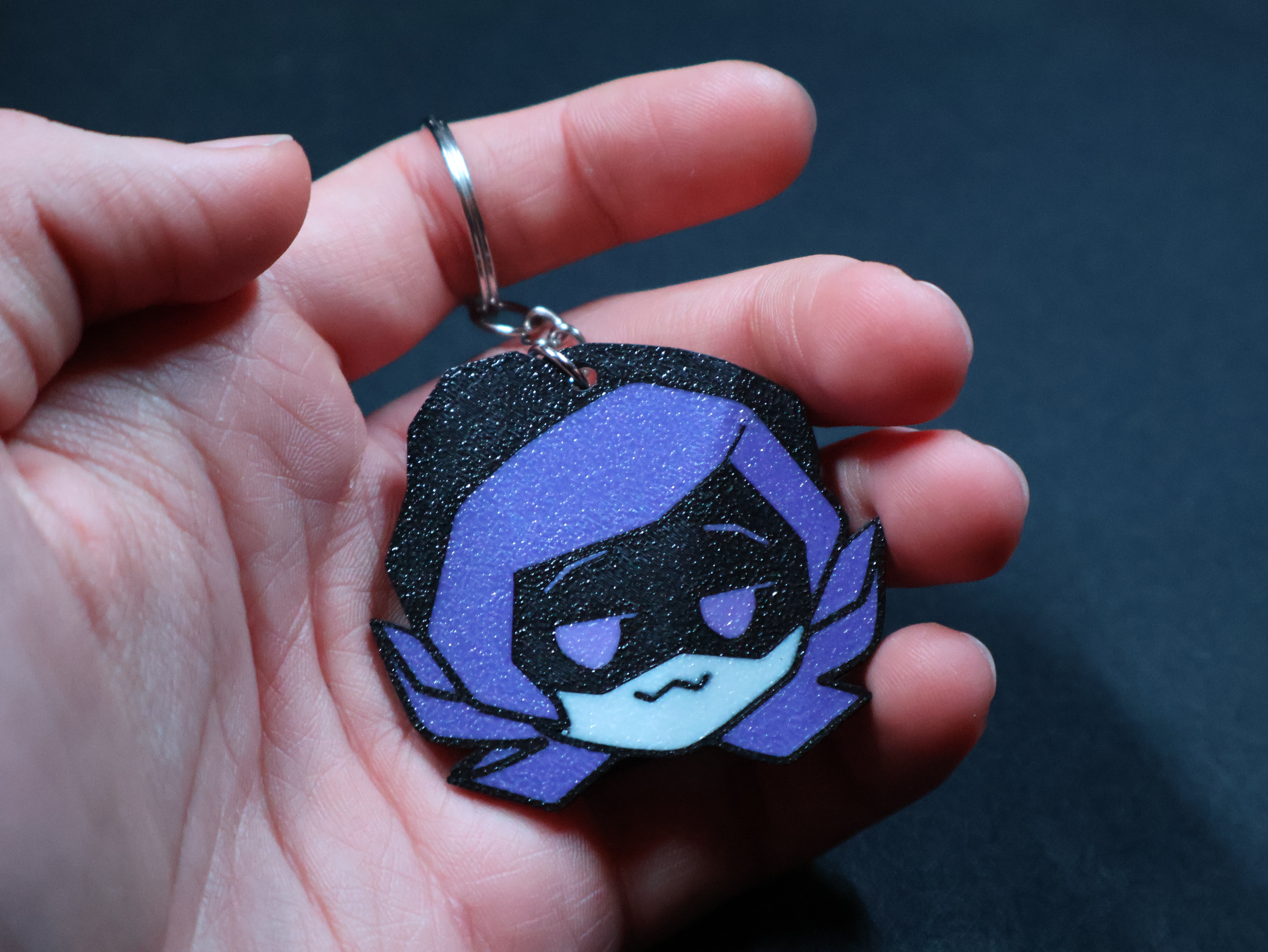 Uzi Keychain Murder Drones Glitch Pin — thumbnail 3