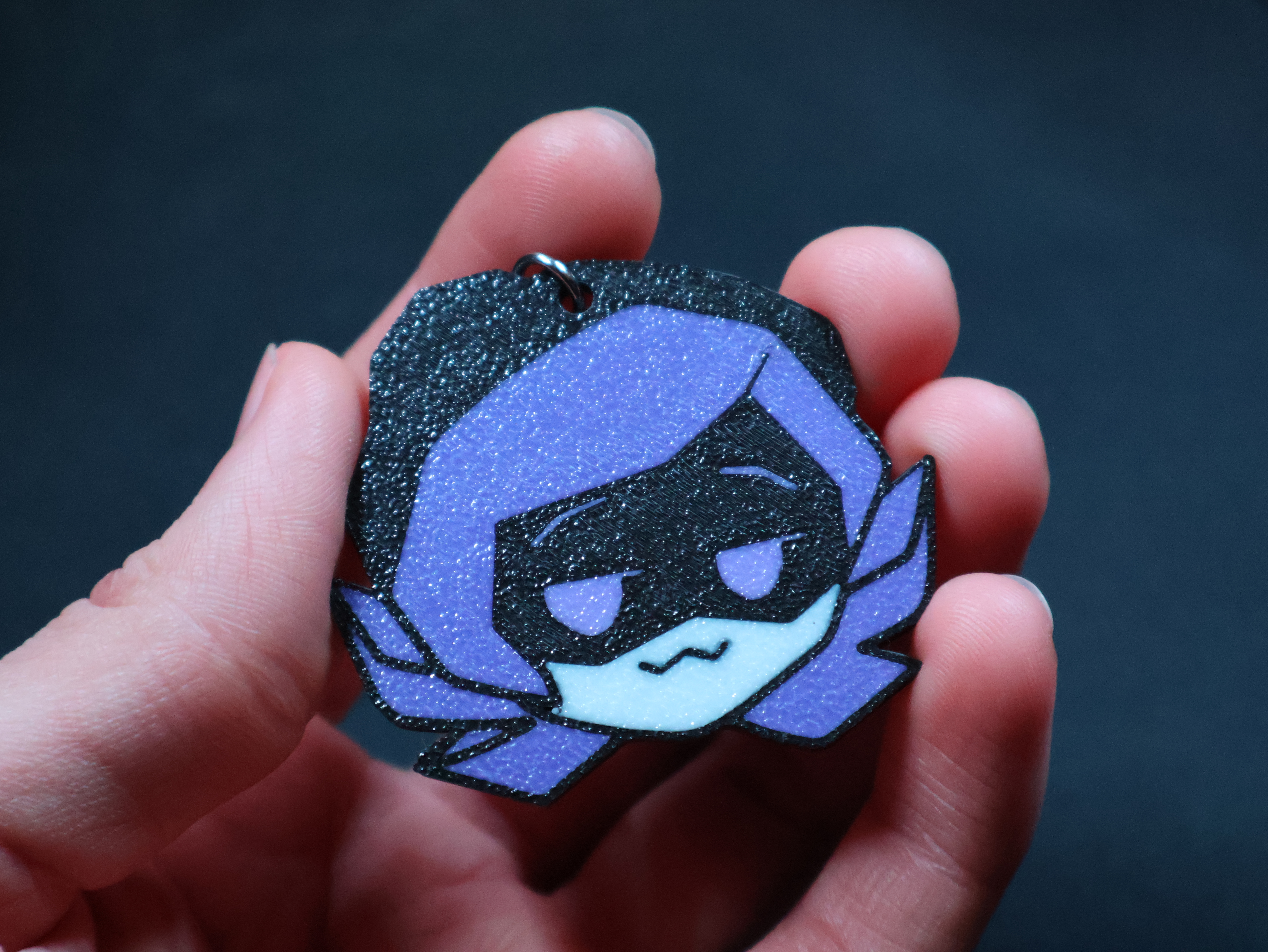 Uzi Keychain Murder Drones Glitch Pin — thumbnail 5