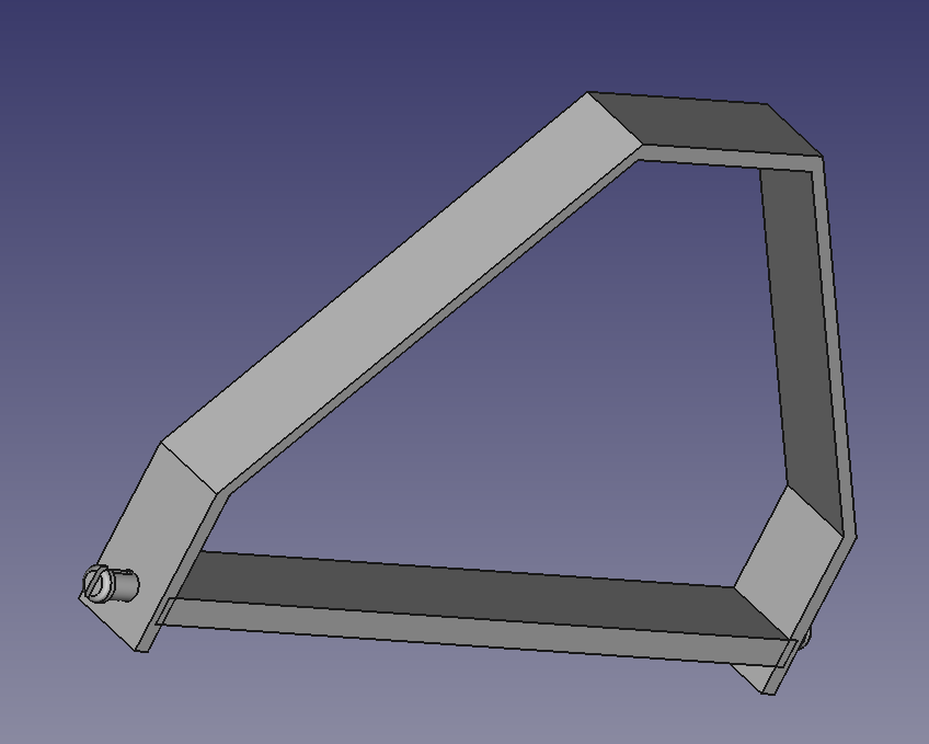 Model Plane Simple Front Landing Wheels