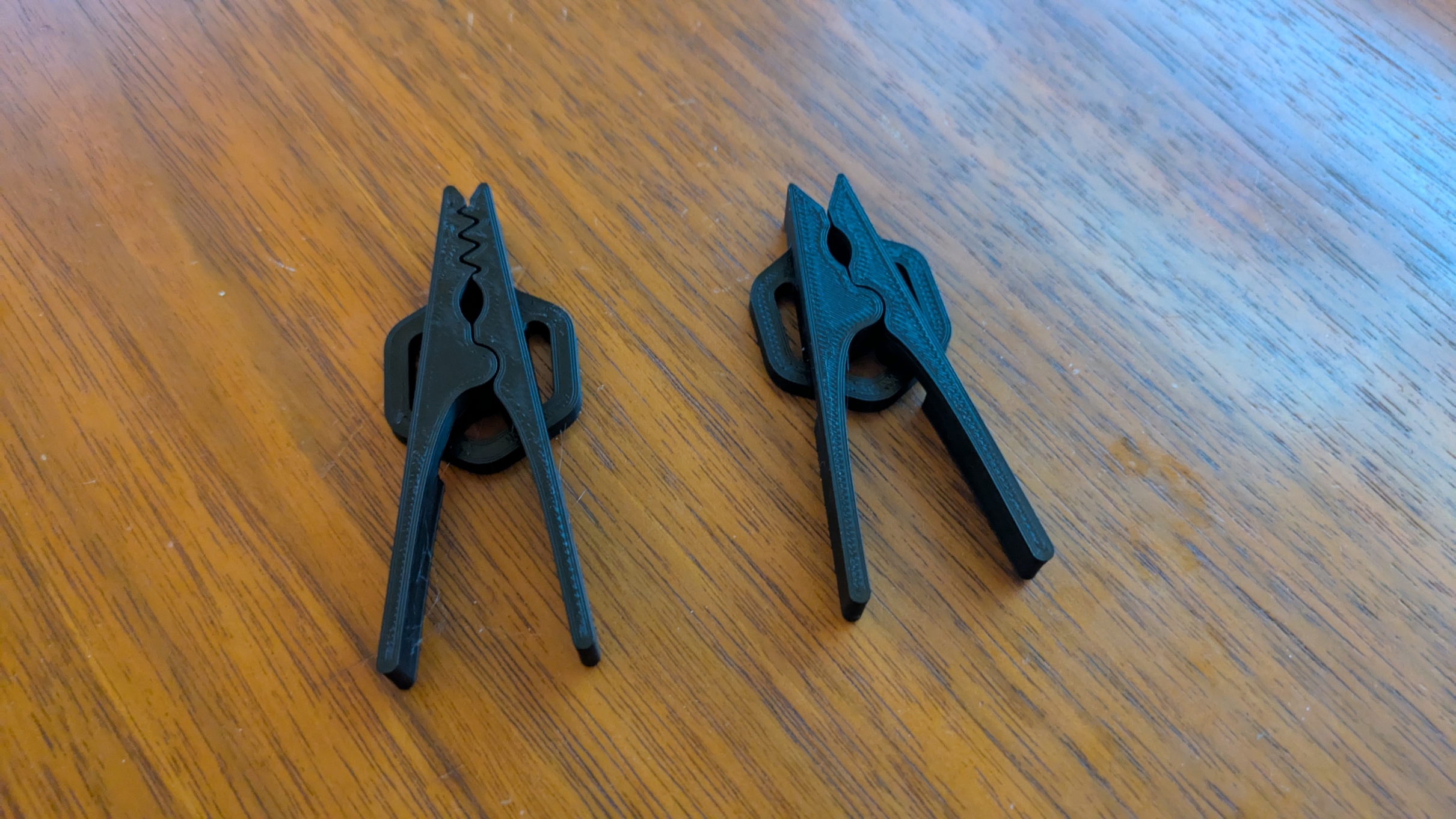 Print in place Clothespin/Clamp - Remix