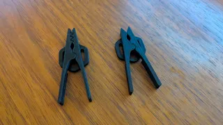 Print in place Clothespin/Clamp - Remix