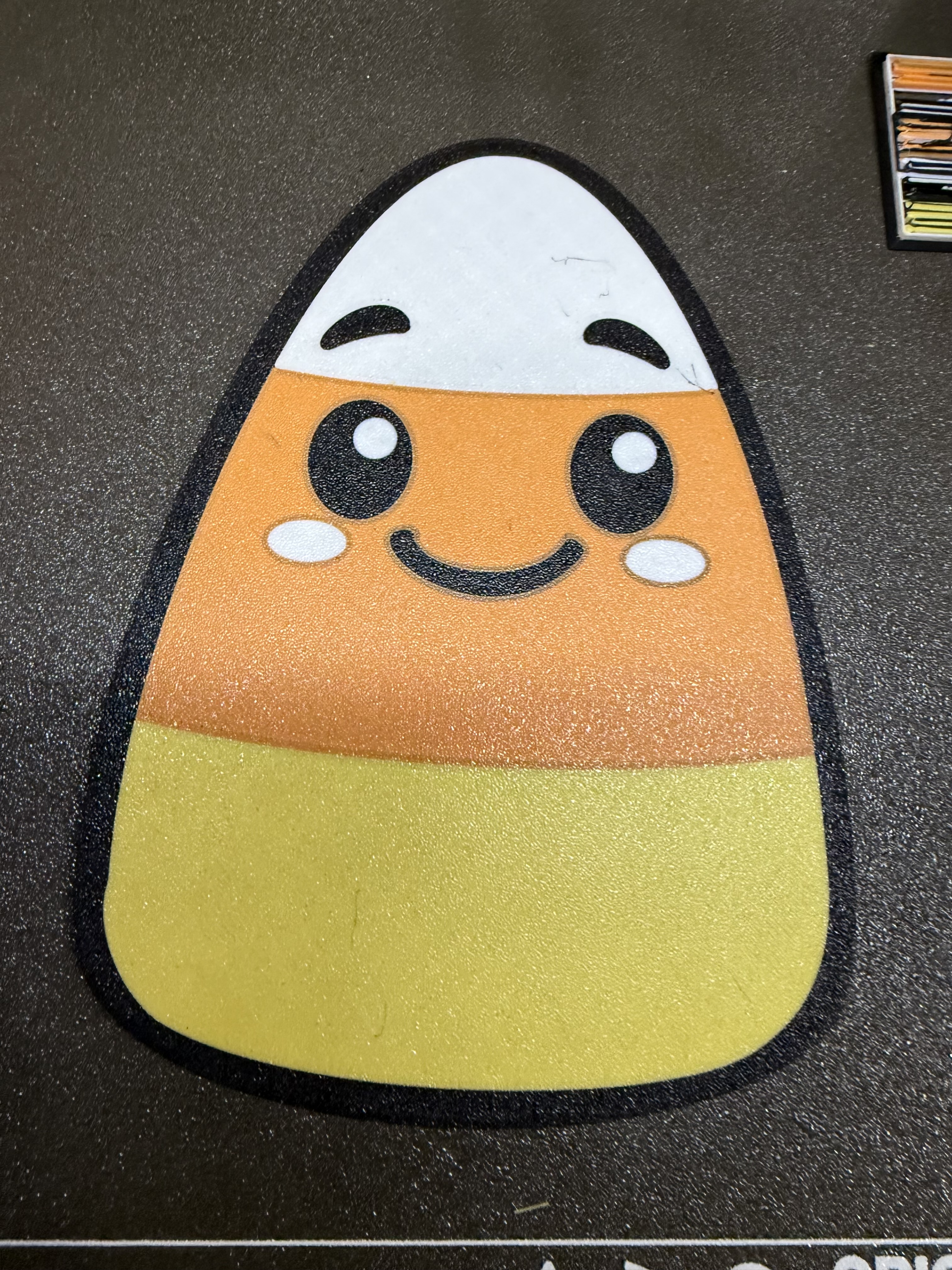 Candy Corn Coaster (No Wiggle)