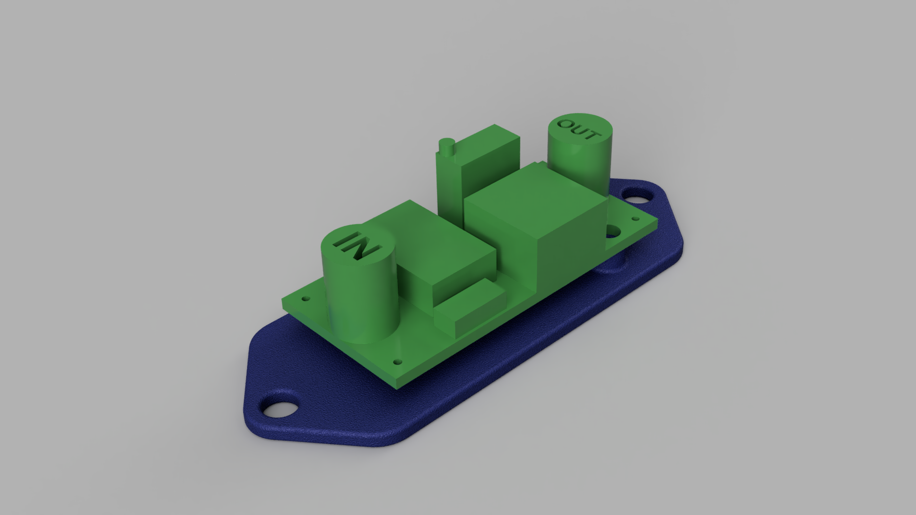 LM2596S Step Down Module Dummy (and Mount)