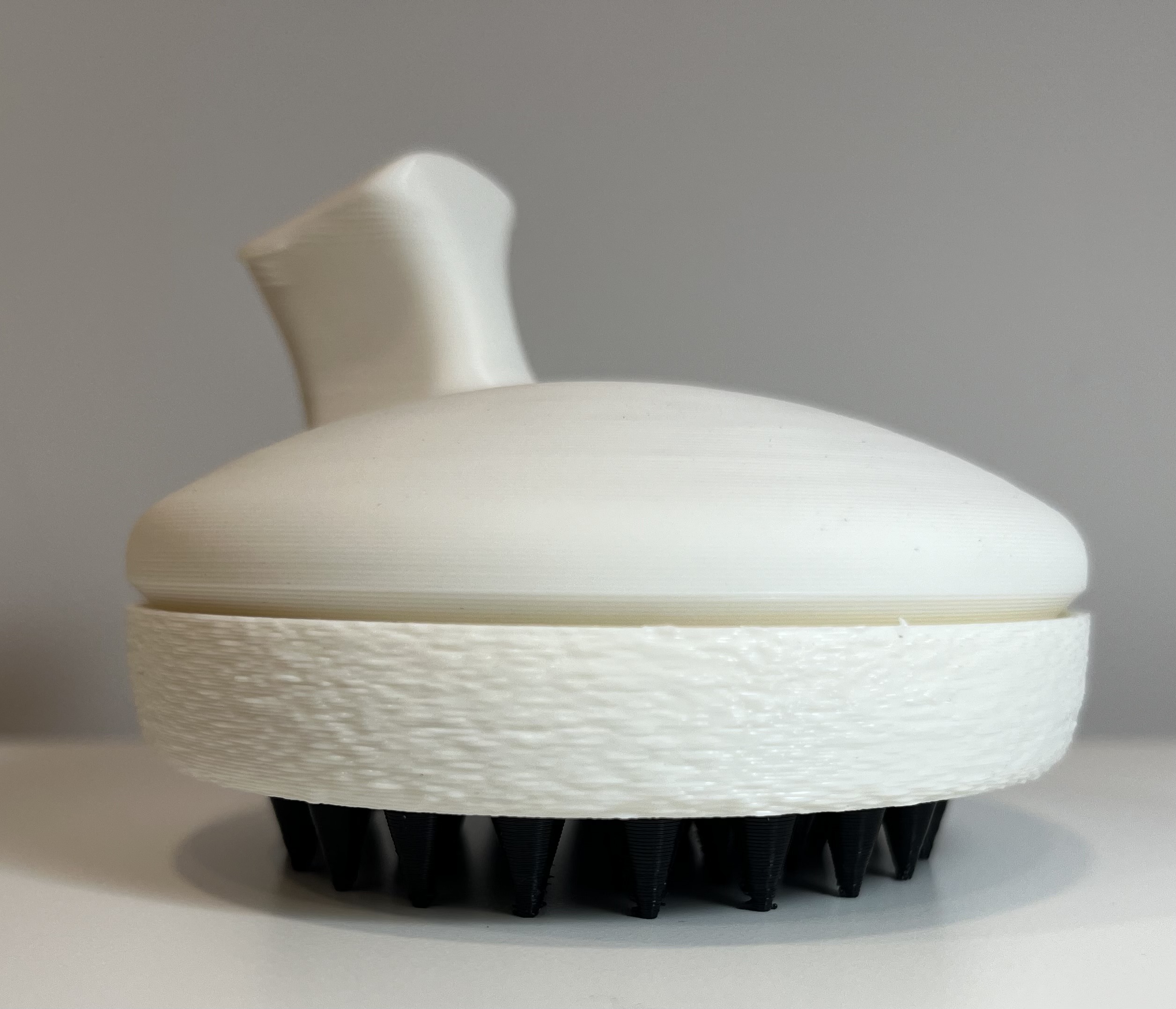 Modular Scalp Scrubber/Hair Brush