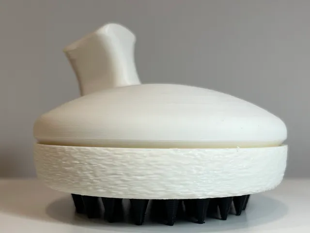 Modular Scalp Scrubber/Hair Brush