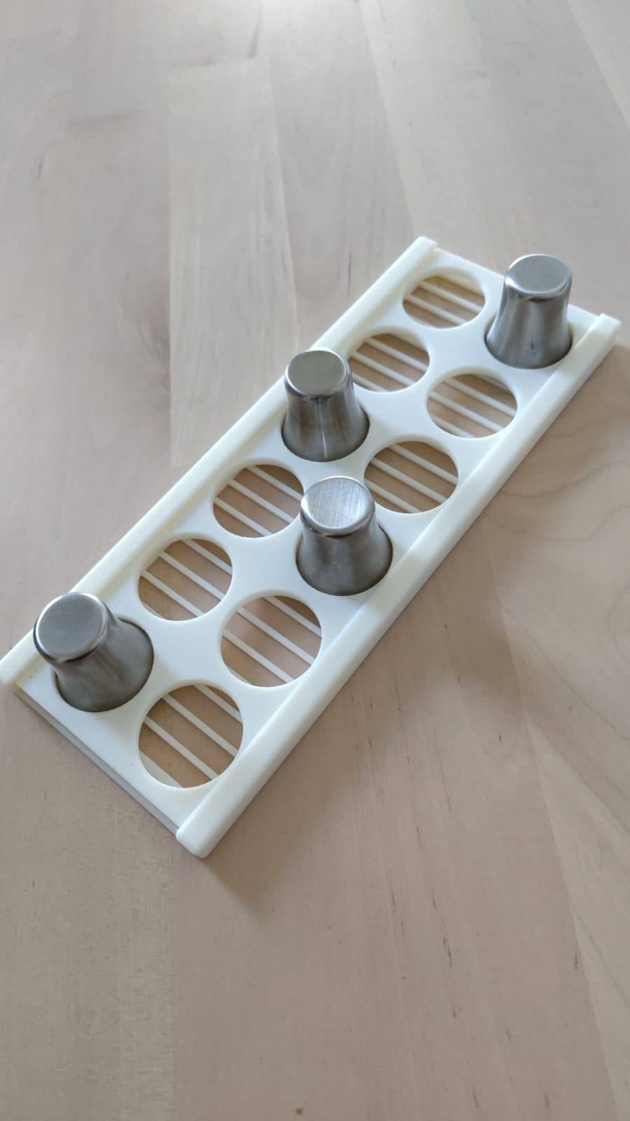 Dishwasher tray for reusable Communion Cups