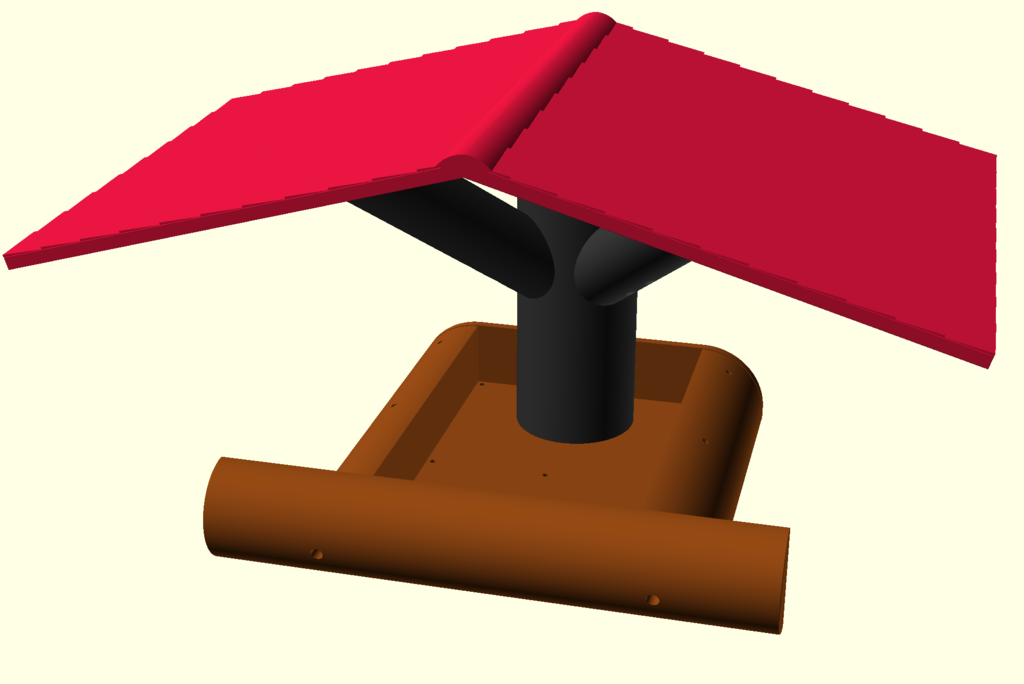 Classical Bird Feed House — miniatura 2