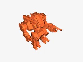 Mech by Shikyojojo | Download free STL model | Printables.com