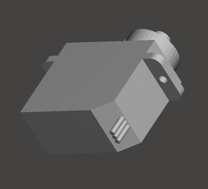 LEGO mount Servos small Fitec and Emax by NR Download free STL model