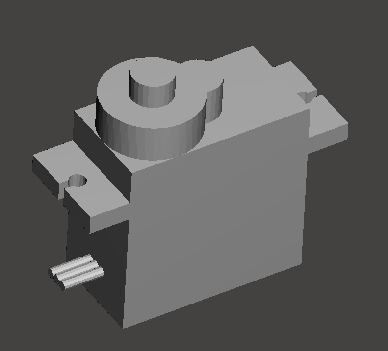 LEGO mount Servos small Fitec and Emax by NR Download free STL model
