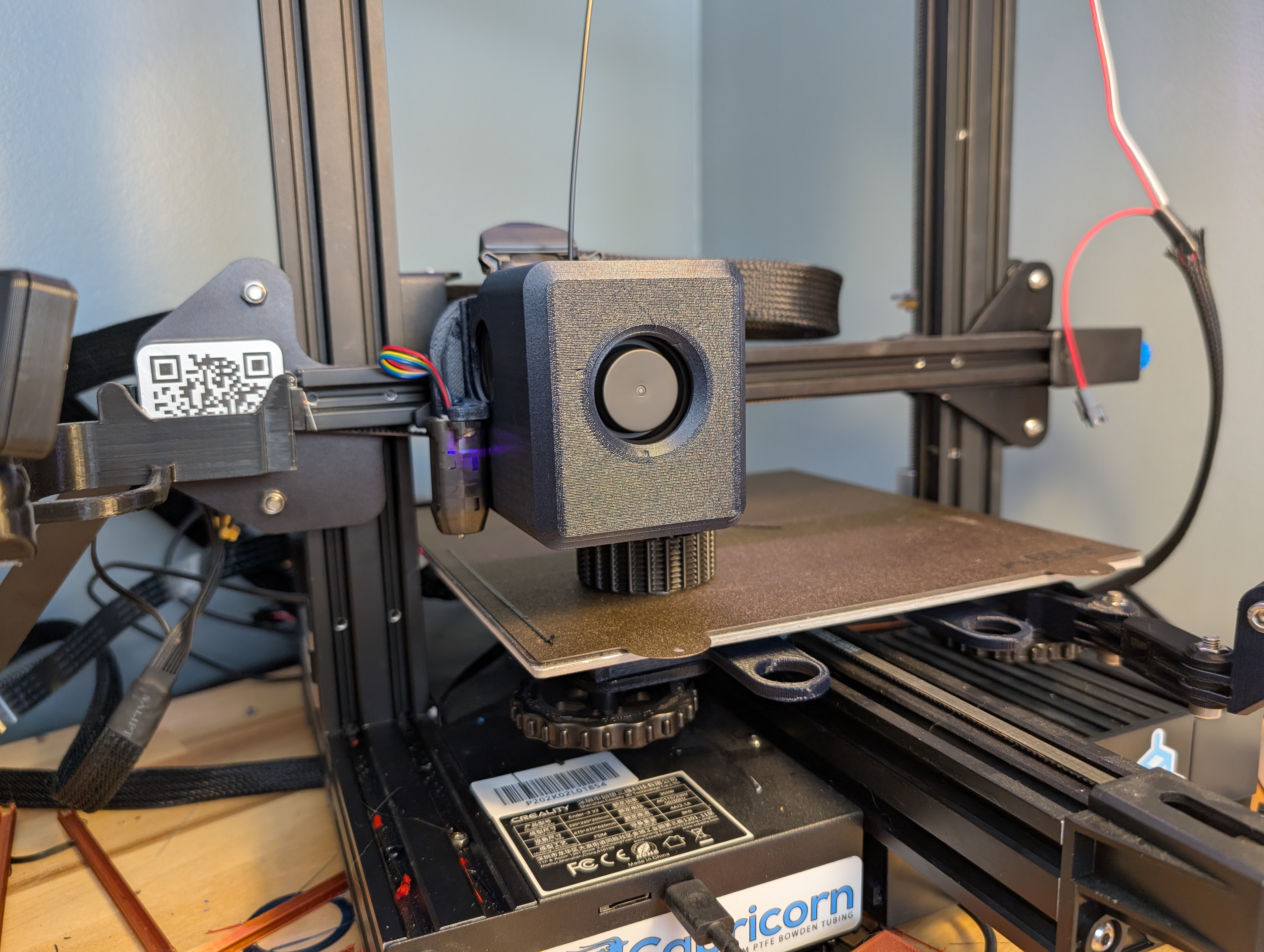 Ender 3 S1 or Ender 3 with Sprite Pro w Volcano 5015 Shroud