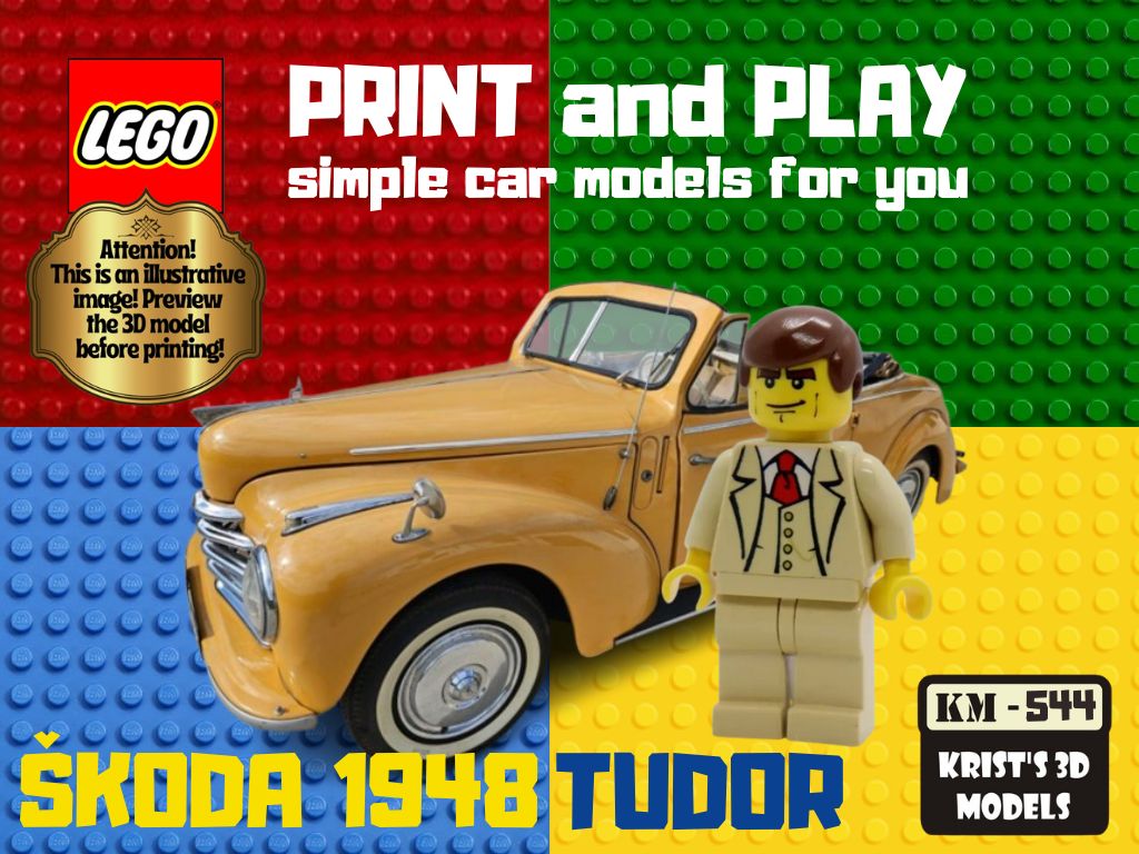 LEGO Škoda Tudor 1948 Cabrio