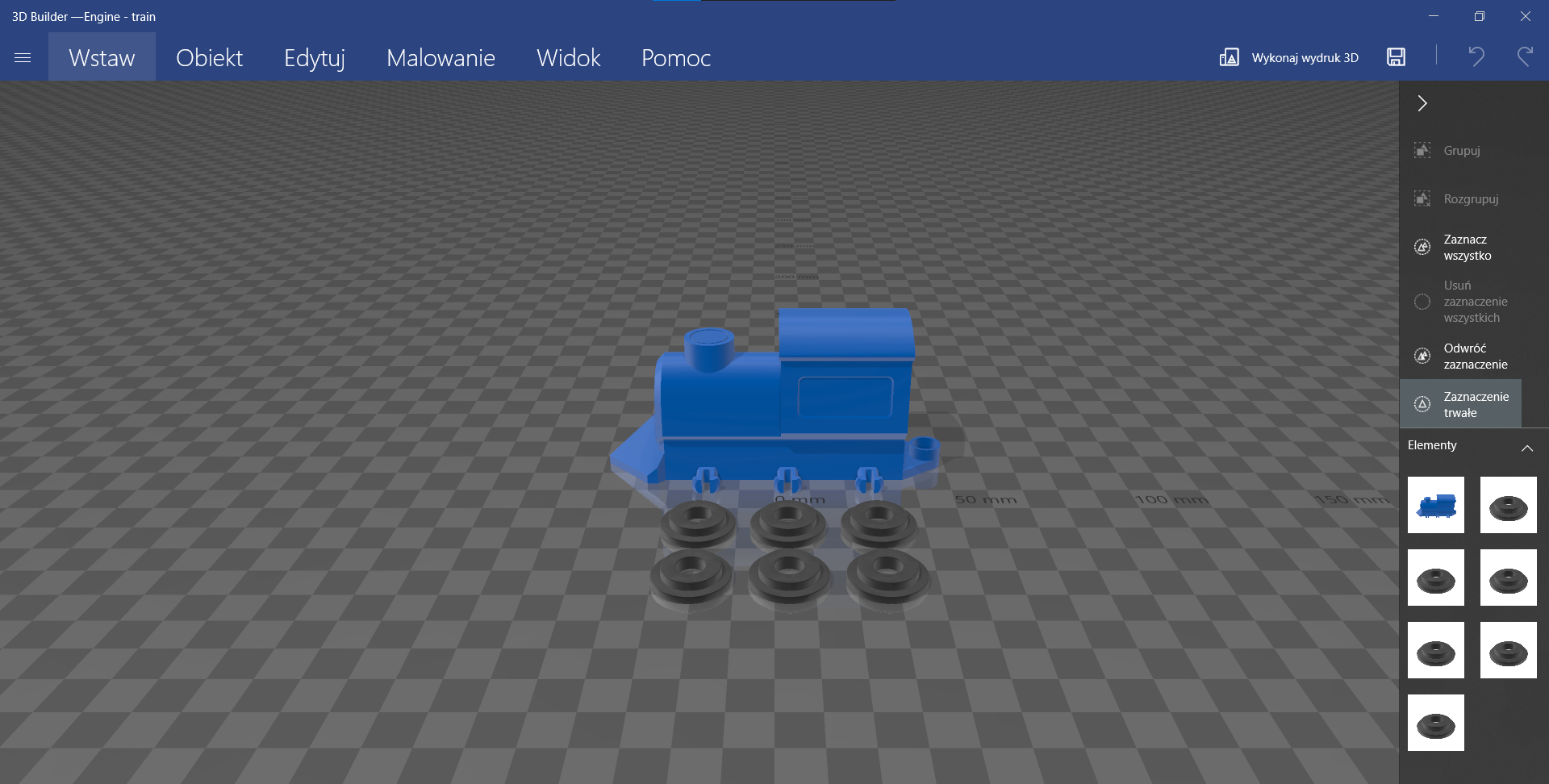 train set