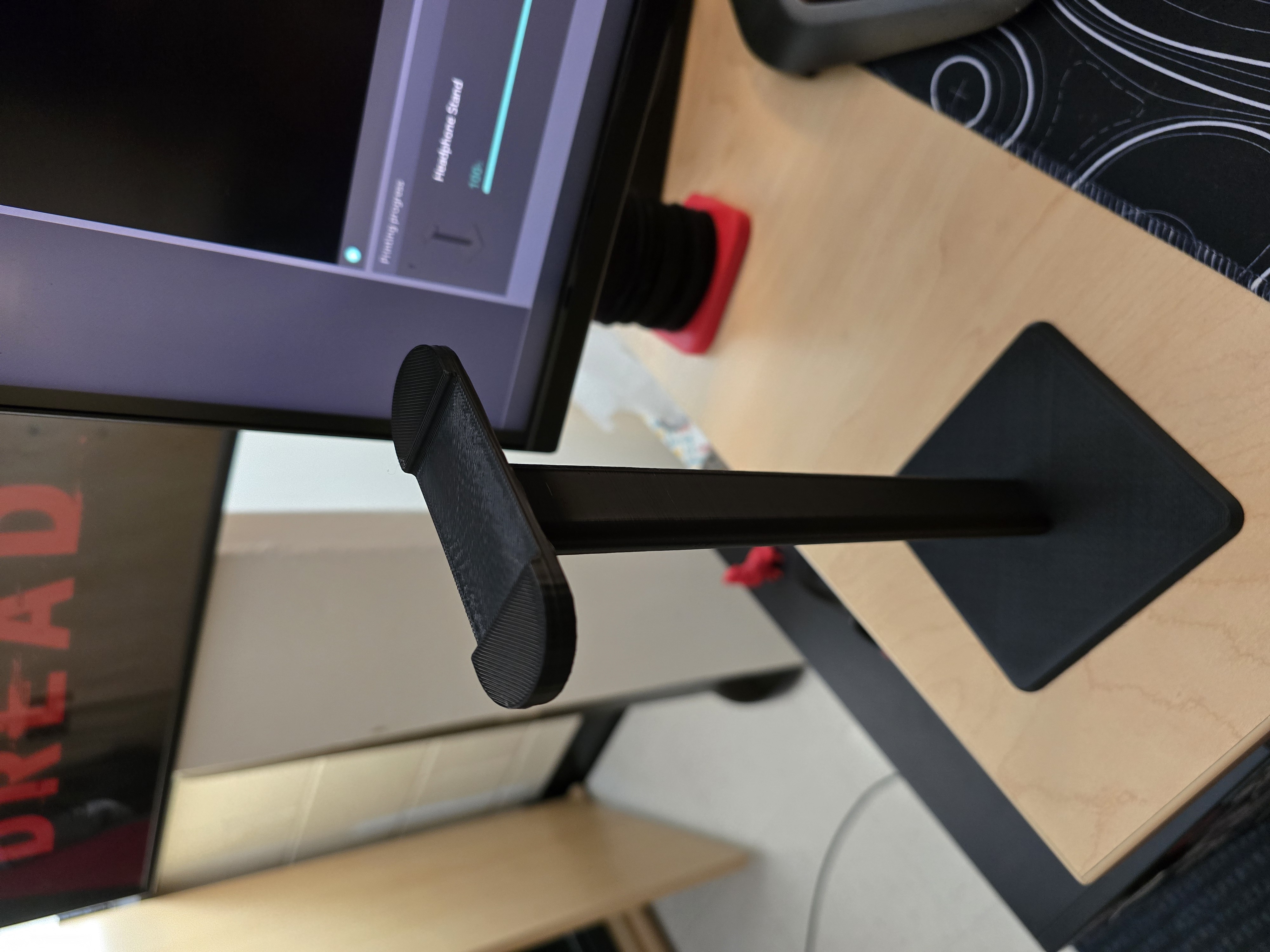 Miniatura 3 do modelo 3D Simple Headphone Stand