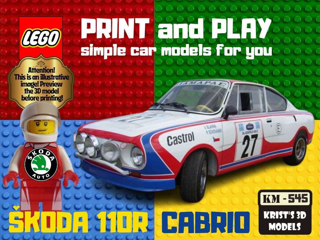 LEGO Skoda 110 R Cabrio