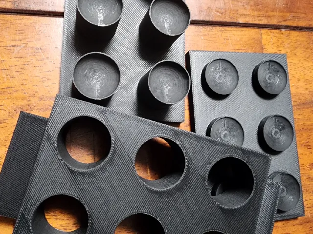6 Tablet Mold - Bath Tablet Design