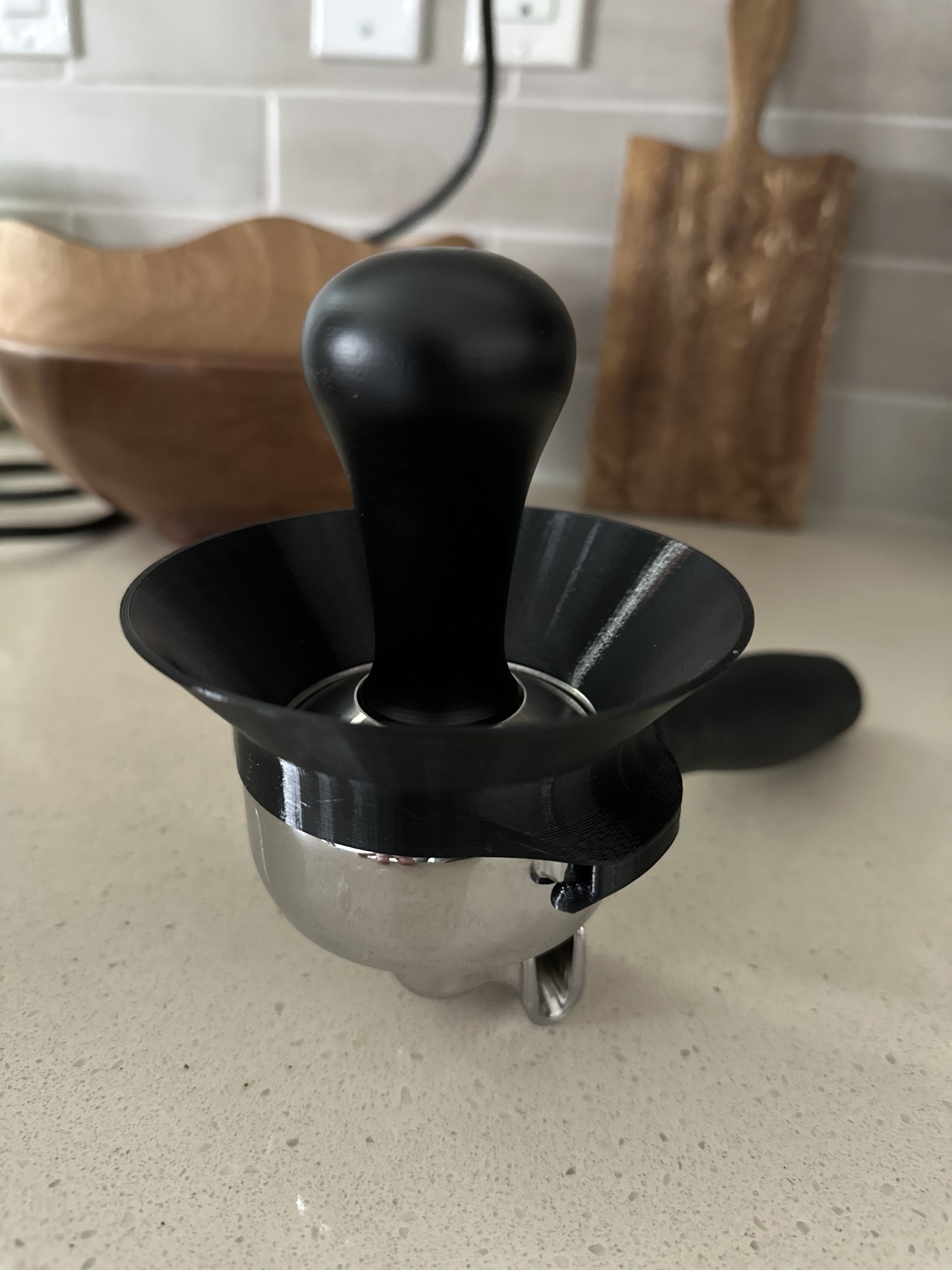 Rancilio Silvia 58mm portafilter funnel