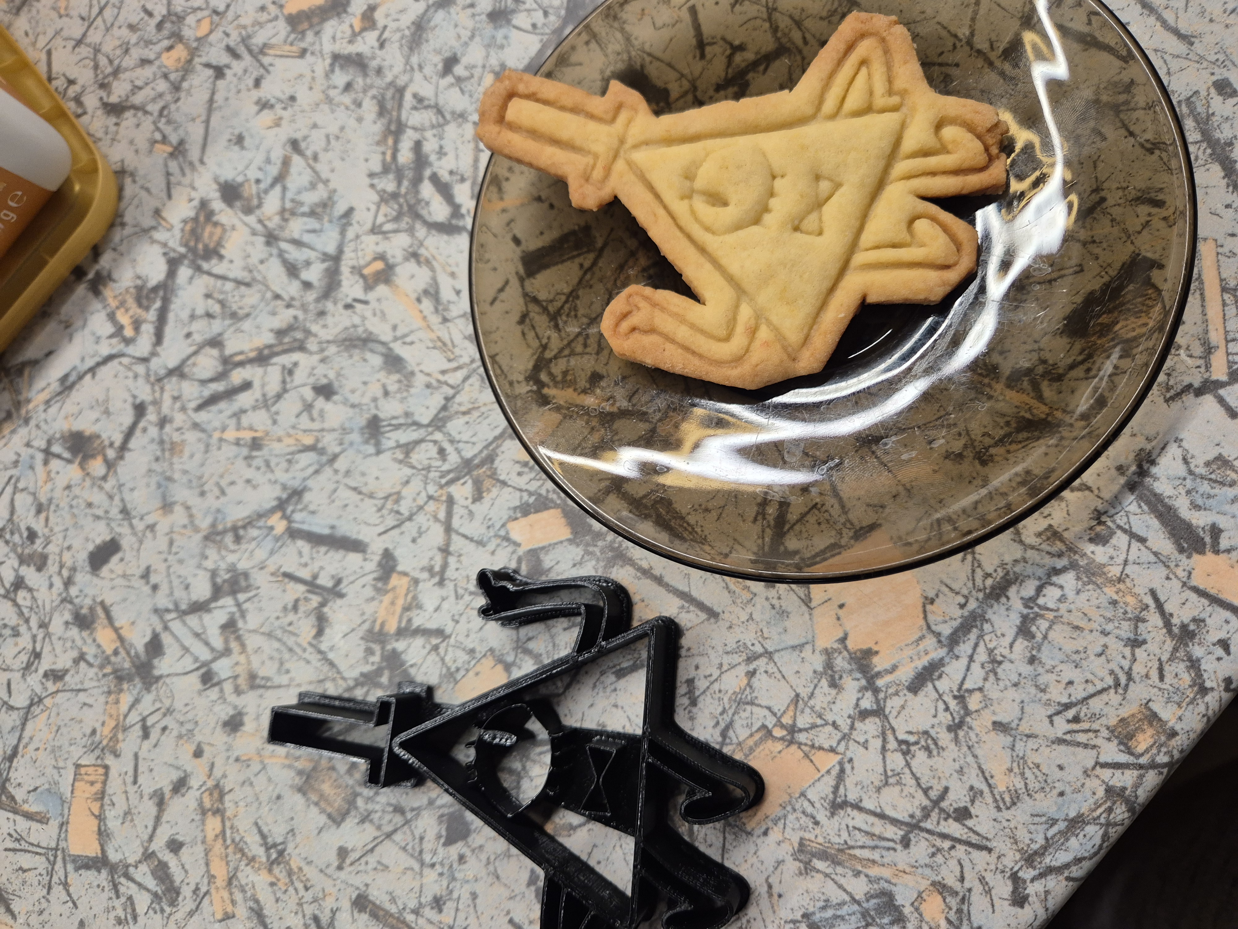 Bill Cipher Cookie Cutter