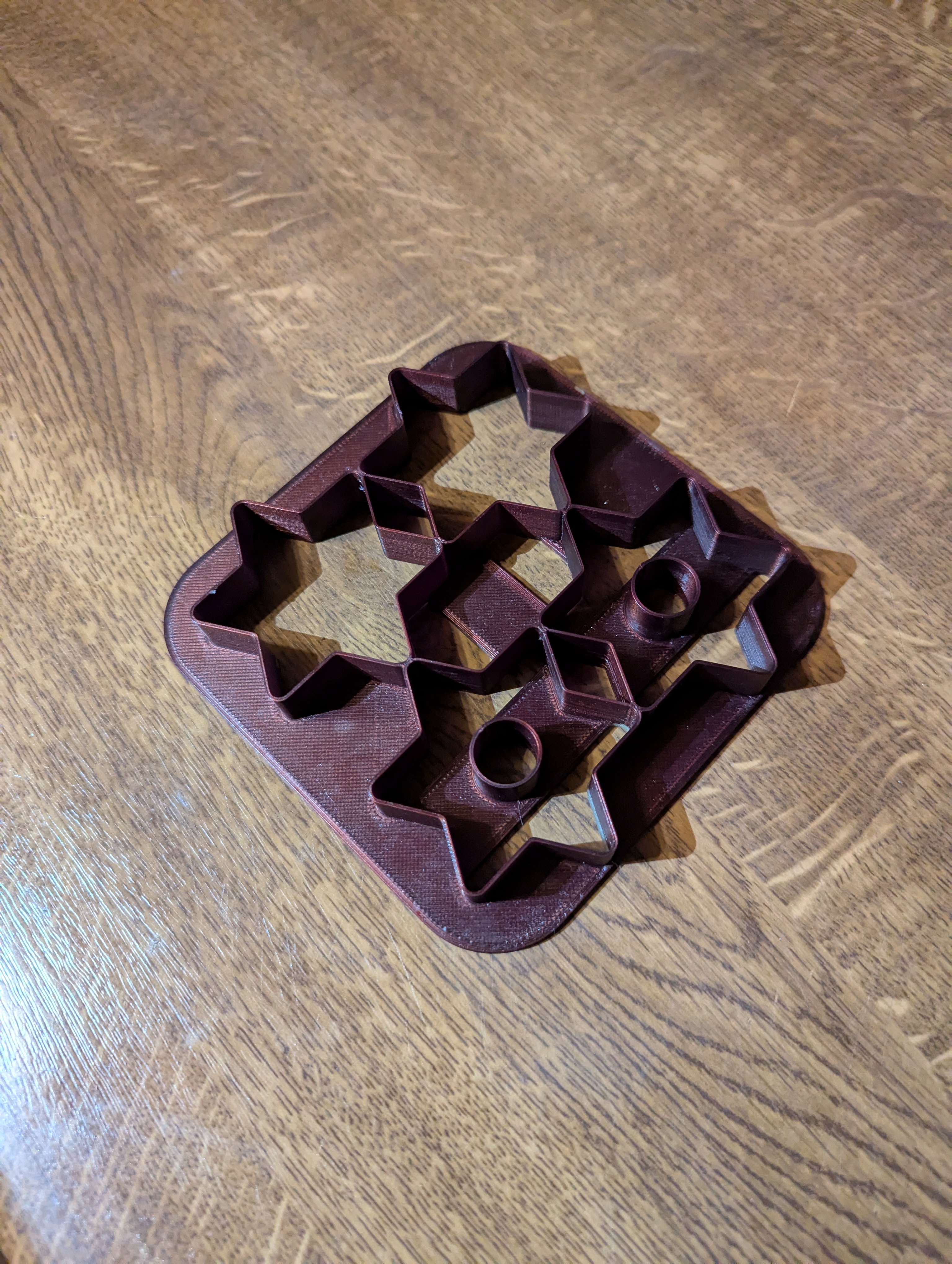 Cookie Cutter Stars with hole (6 Teeth) (2x2) — miniatura 2